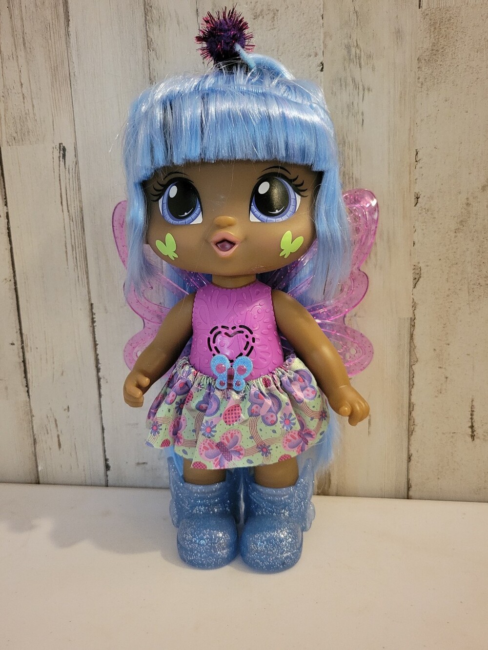 Baby Alive GloPixies Doll, Gigi Glimmer, Glowing Pixie Doll